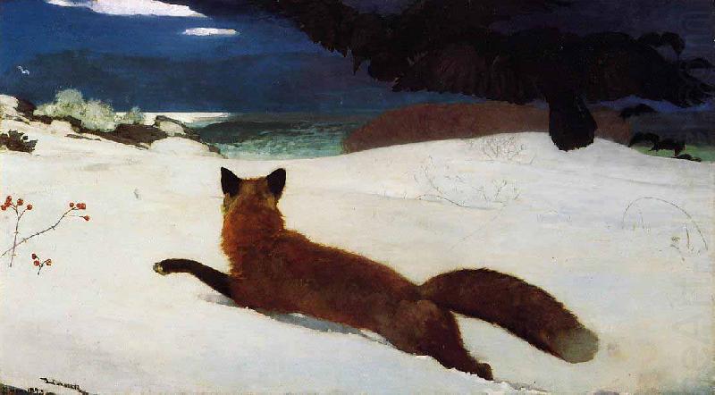 The Fox Hunt, Winslow Homer